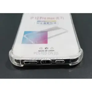 Anti-Shock Back Cover for iPhone 12 Pro Max (6.7) - Transpar