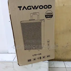 12 Inch TAGWOOD Outdoor Speaker, Bluetooth, Microphone