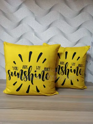 Printed Pillow Covers Available