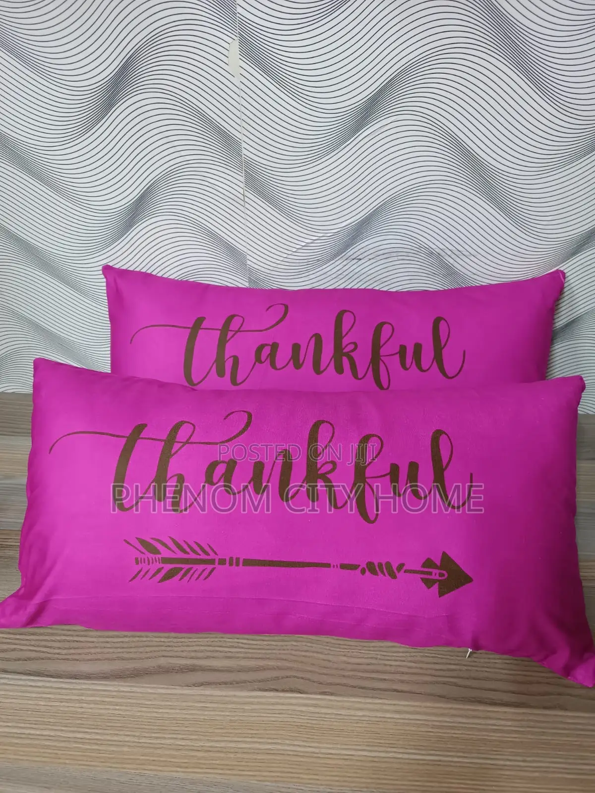 Printed Lumbar Pillow Cases