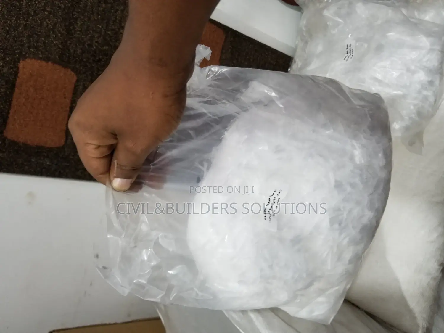 Fiber Reinforced Concrete Mesh 900grams For Construction