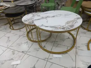Imported Marble Nesting Coffee Tables