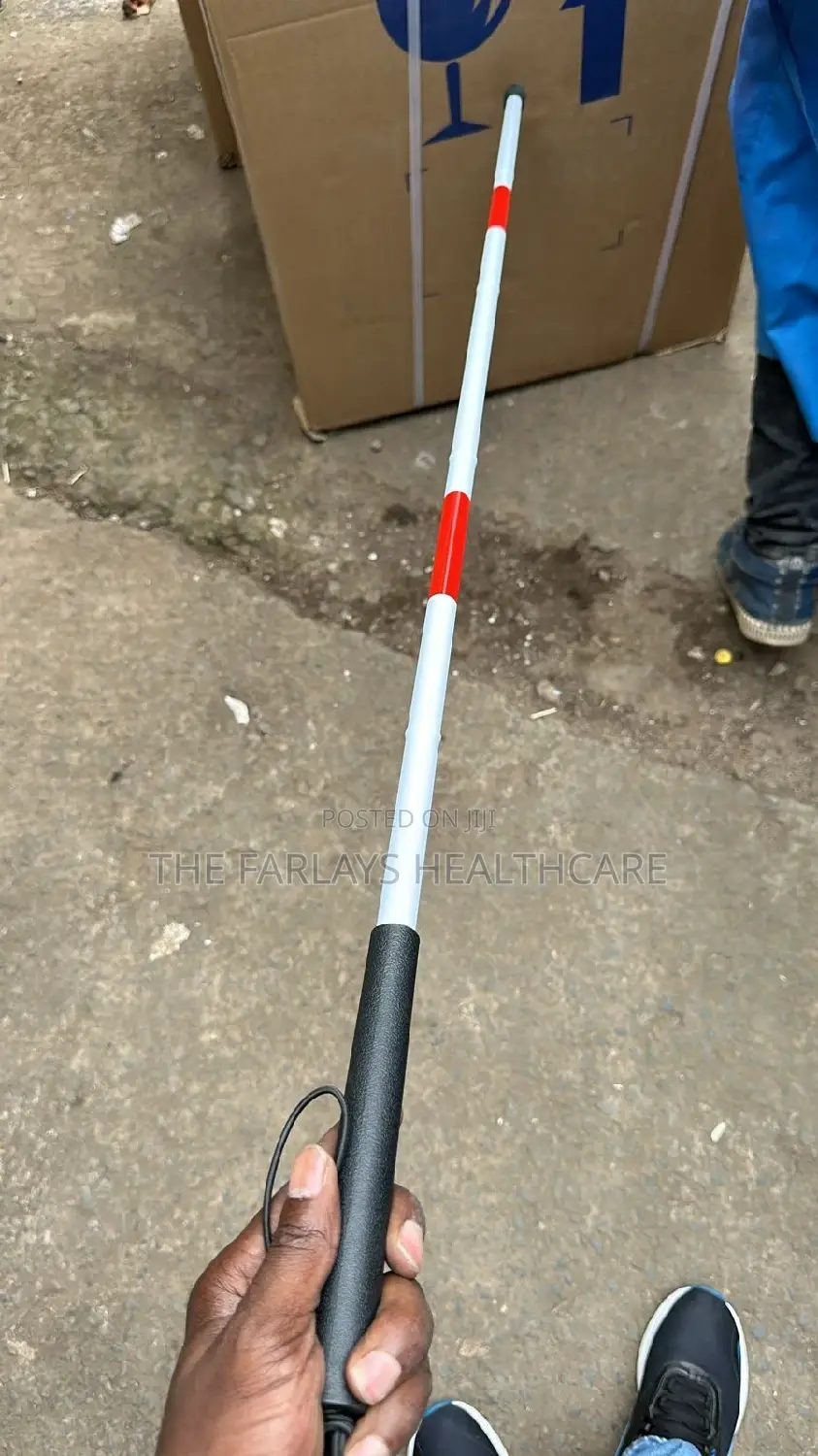 Blind Cane Foldable/ White Cane.