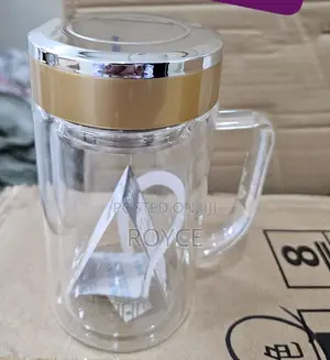 Borosilicate Double Wall Thermo Cup-550ml