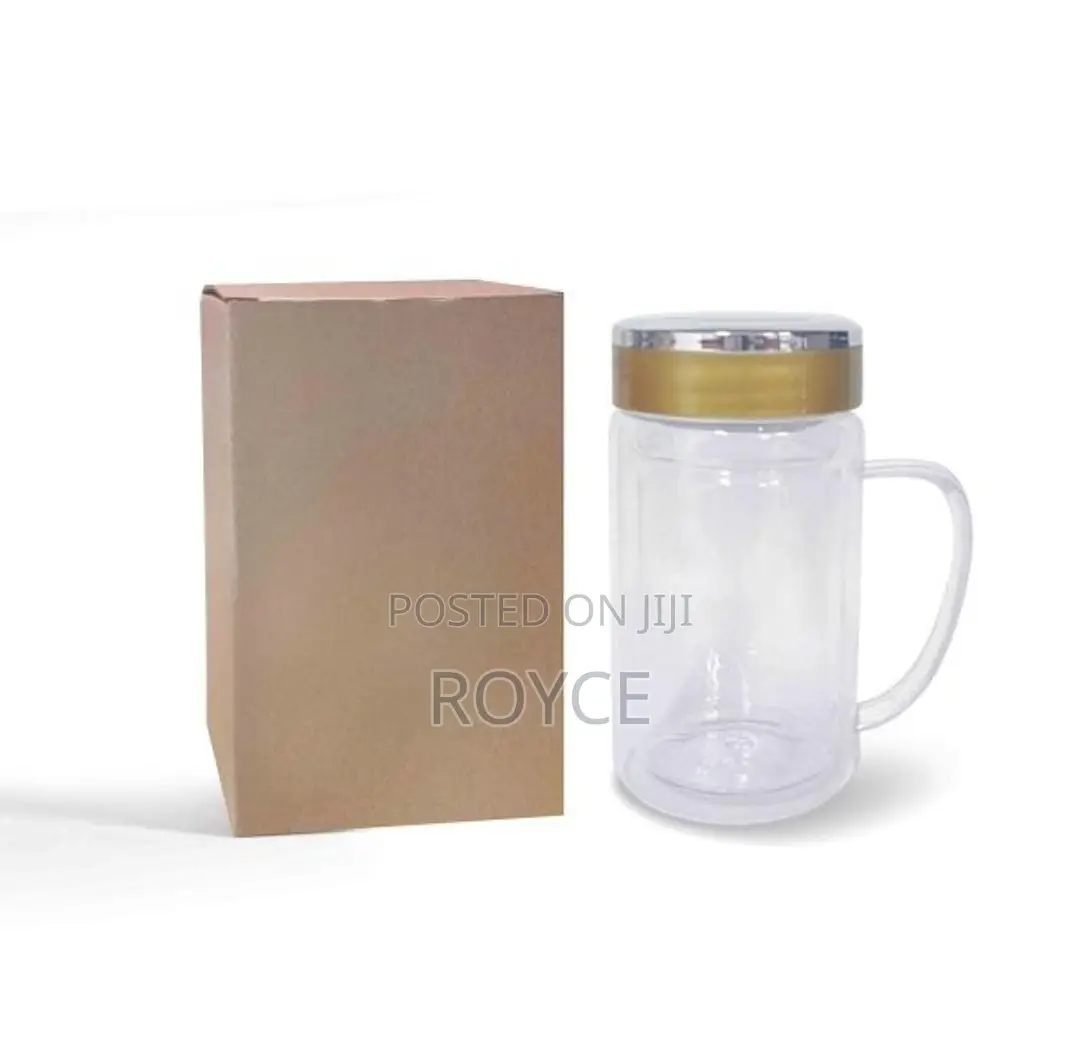 Borosilicate Double Wall Thermo Cup-550ml