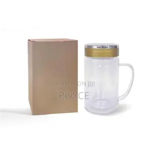 Borosilicate Double Wall Thermo Cup-550ml
