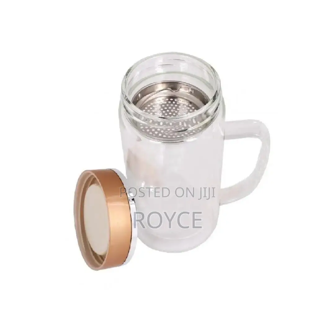 Borosilicate Double Wall Thermo Cup-550ml