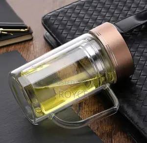 Borosilicate Double Wall Thermo Cup-550ml