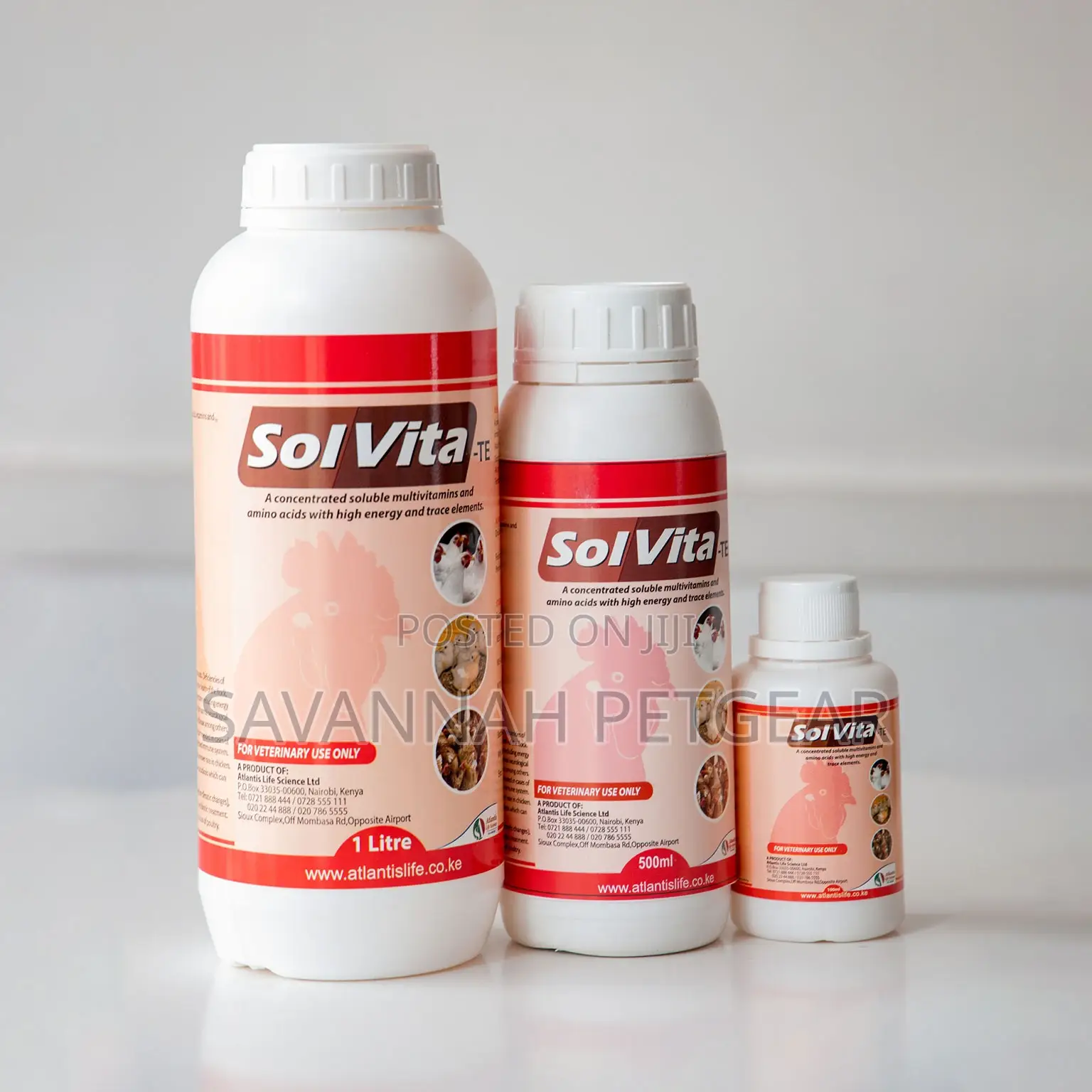 Sol Vita Multivitamins Atlantis for Poultry - 100ml