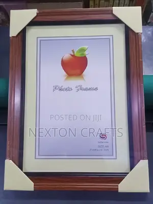 A4 Brown Certificate Picture Frame