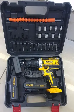 36v Dewalt Cordless Electric Drill Set