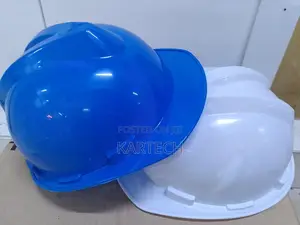 Safety Helmets..White Blue And Yellow