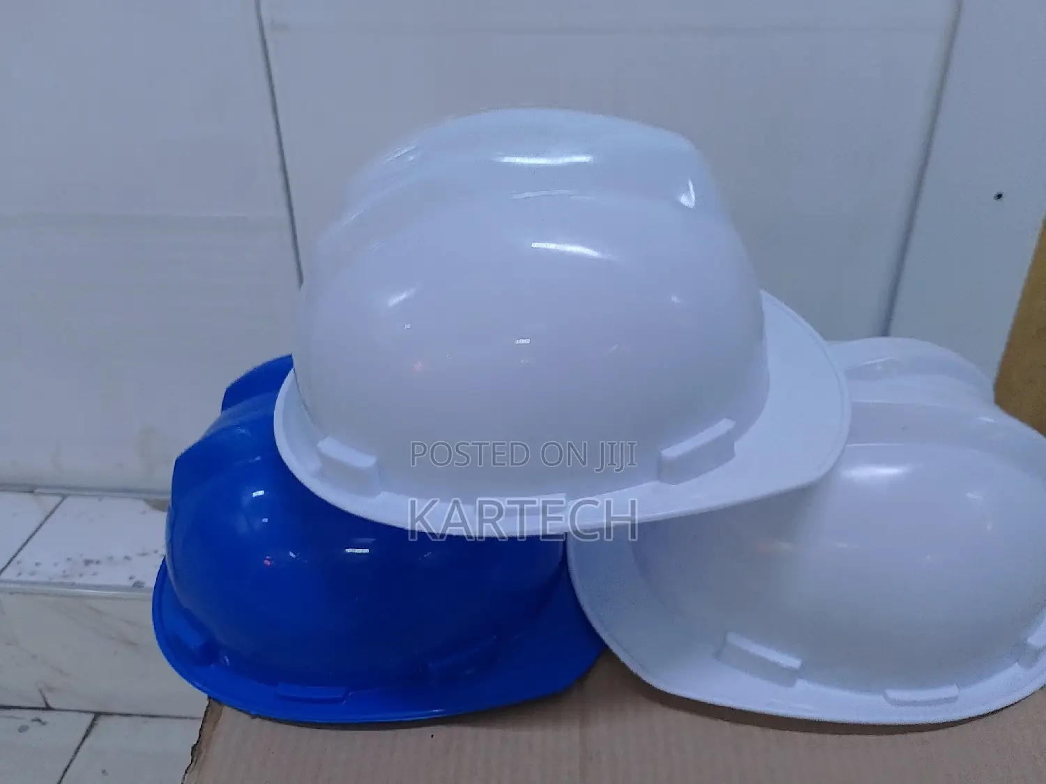 White Safety Construction Helmets