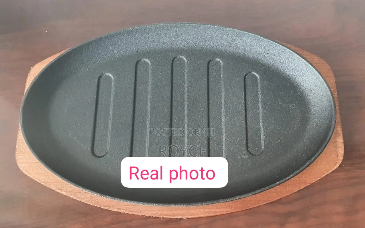 Cast Iron Hot Sizzling Plate
