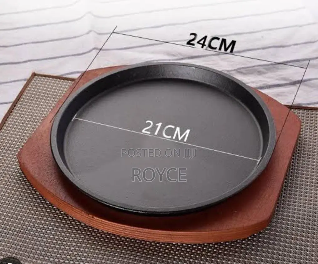 Cast Iron Hot Sizzling Plate