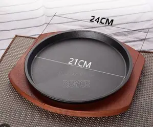 Cast Iron Hot Sizzling Plate