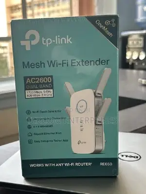 Tl-Re650 Tp-Link Ac2600 Wi-Fi Range Extender Tl-Re650 Tp-Lin