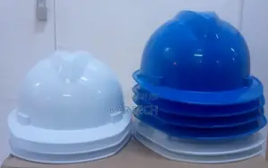 Quality Construction Helmets White Yellow And Blue Available