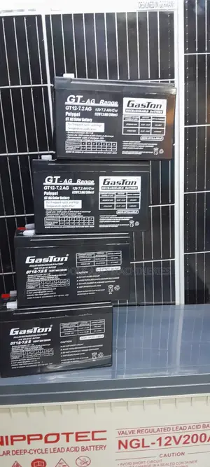 Gaston Polygel GT AG Backup Ups Battery 12v 7.2ah