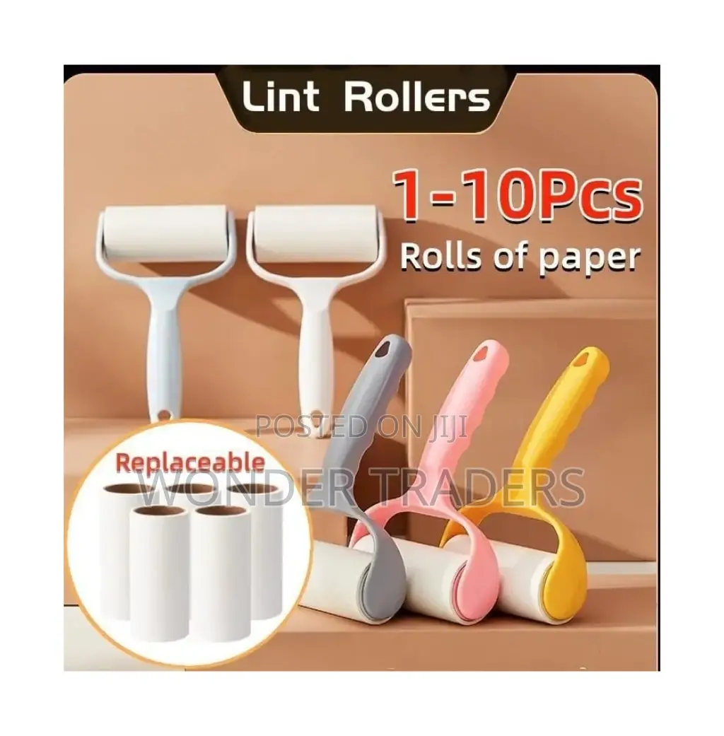 16cm Lint Roller Set Sticky Clothes Roller Brush