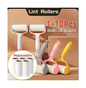 16cm Lint Roller Set Sticky Clothes Roller Brush