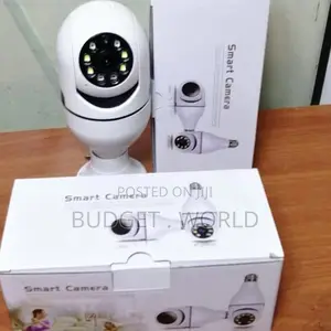 New- Camera Wireless Bulb Shape PTZ V380 Pro | Indoor 360°