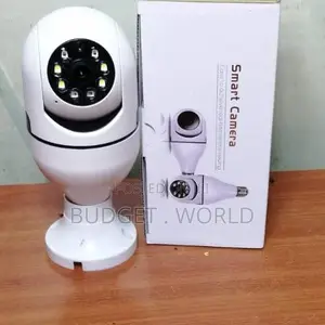 Wifi IP Camera Robotic 360 Degree Rotation PTZ Bulb System