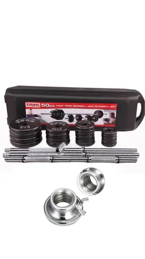 50kg Set With PIONEER Round Steel Nuts