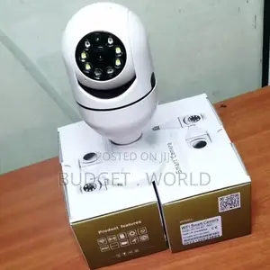 360 Camera IP Webcam Security Camera_ New PTZ Bulb System