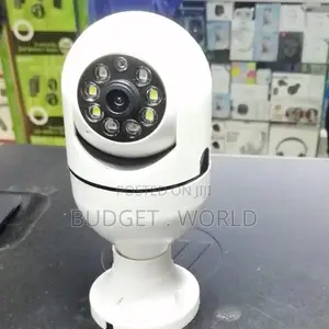 Wireless Bulb Shape PTZ ,V380 Hd Wifi Ip Camera .