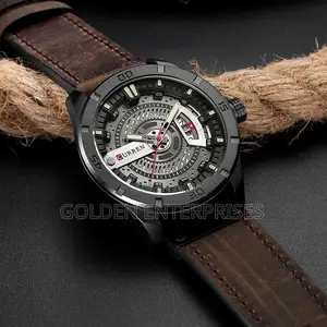 Fashionable CURREN Gents Leather Strap