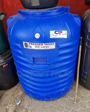 500 Litres Double Layered Blue Water Tank.