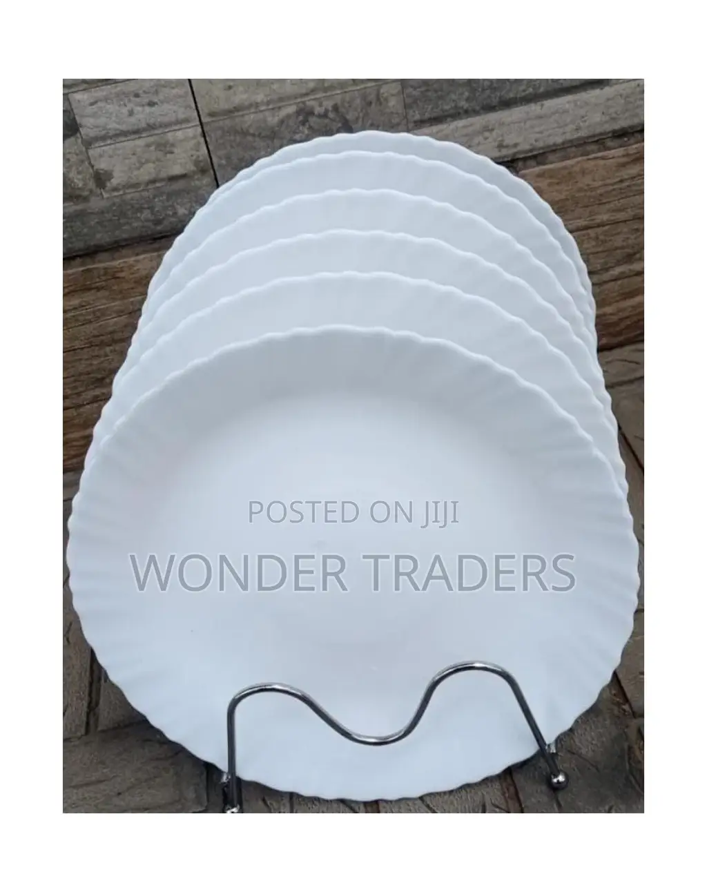 10.5inch Ceramic Dinner Plate Available 6pcs .