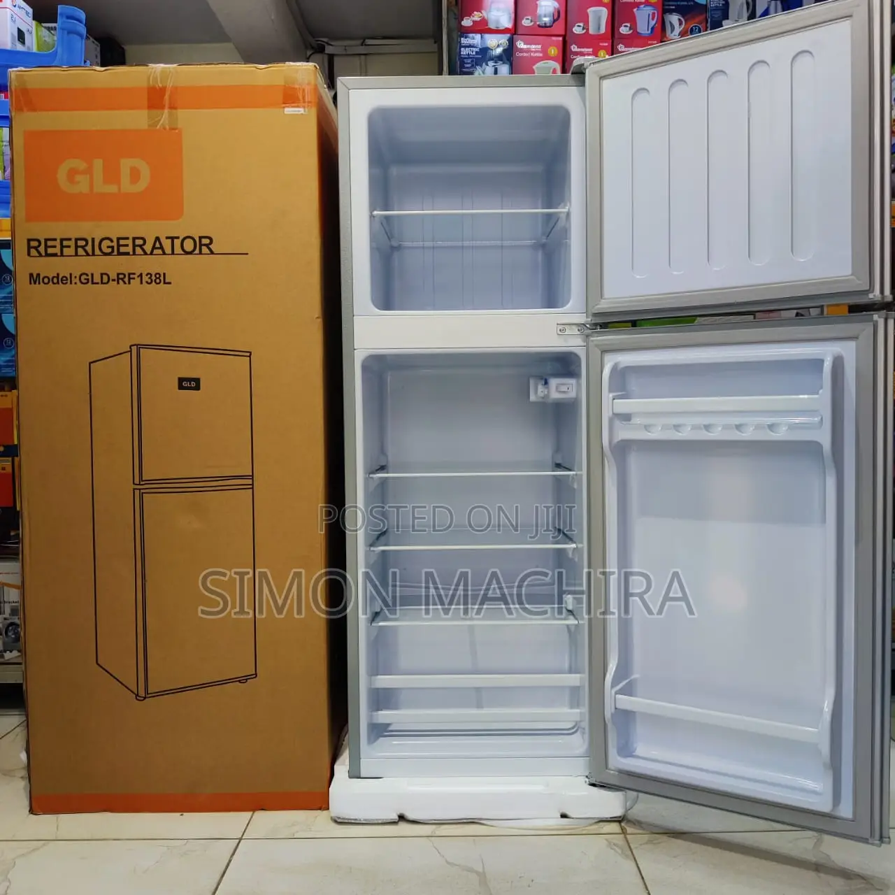 Fridge 138litres Double Door GLD
