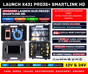 Launch X431 Pro3s+ HD 12v 24v Vehicle Diagnosis Machine