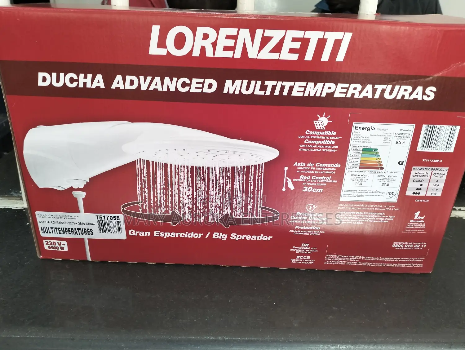 Lorenzetti Showers/Advance Lorenzetti
