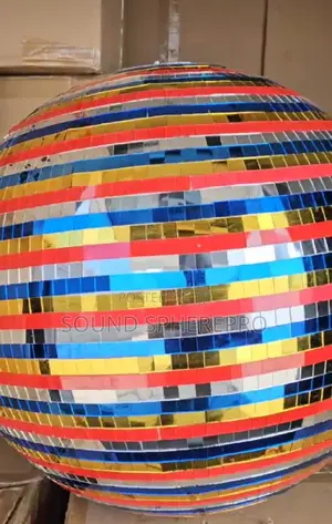 Multicolor Mirror Ball 60 Inch