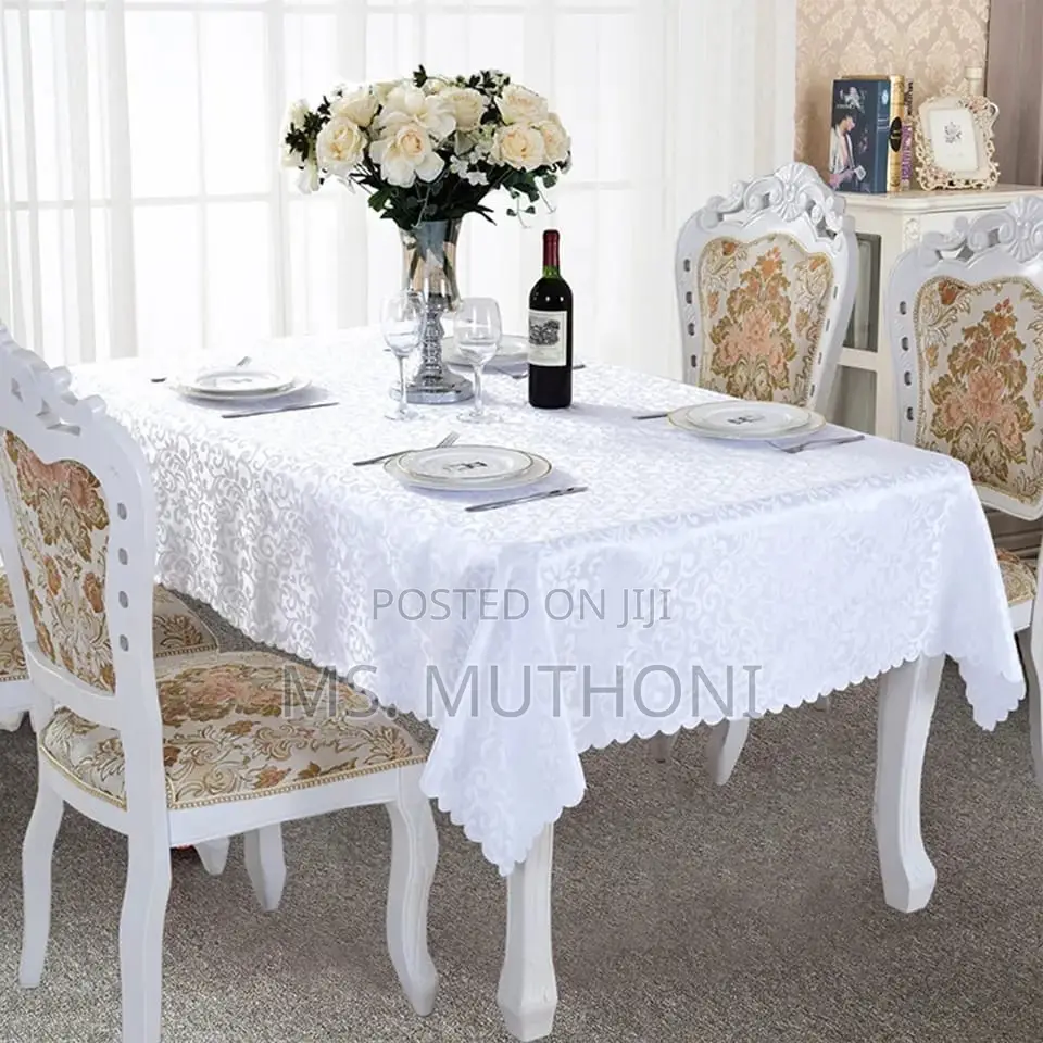 New Embroidered Leaf Dinner Table Cloth