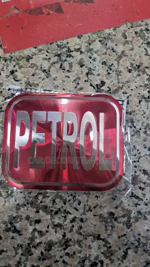 Red Petrol Fuel Tank Stickers