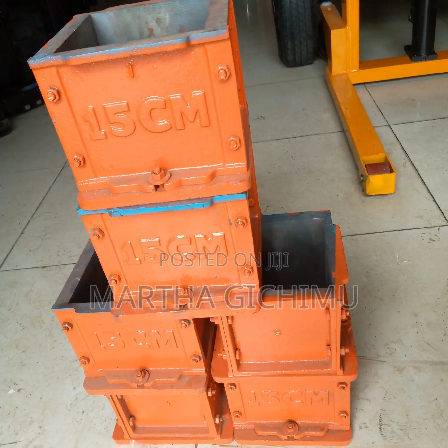 Cast Iron Concrete Cube Moulds