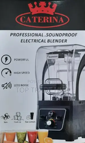 Caterina Commercial Blender
1.6ltrs Jar, 1600w
