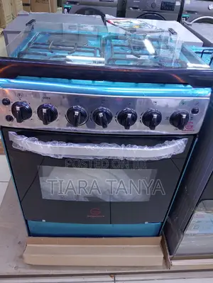 Eurochef EG65-3G1E+E OVEN Free Stand Glass Top Cooker