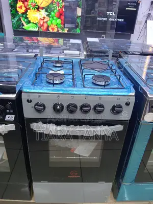 Eurochef 50 by 50 3 Gas and 1 Electric Cooker