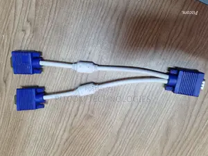 Vga Male to 2 Vga Female