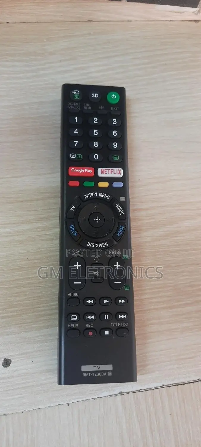 Sony Universal Replacement Remote for Smart Tvs(No Voice)