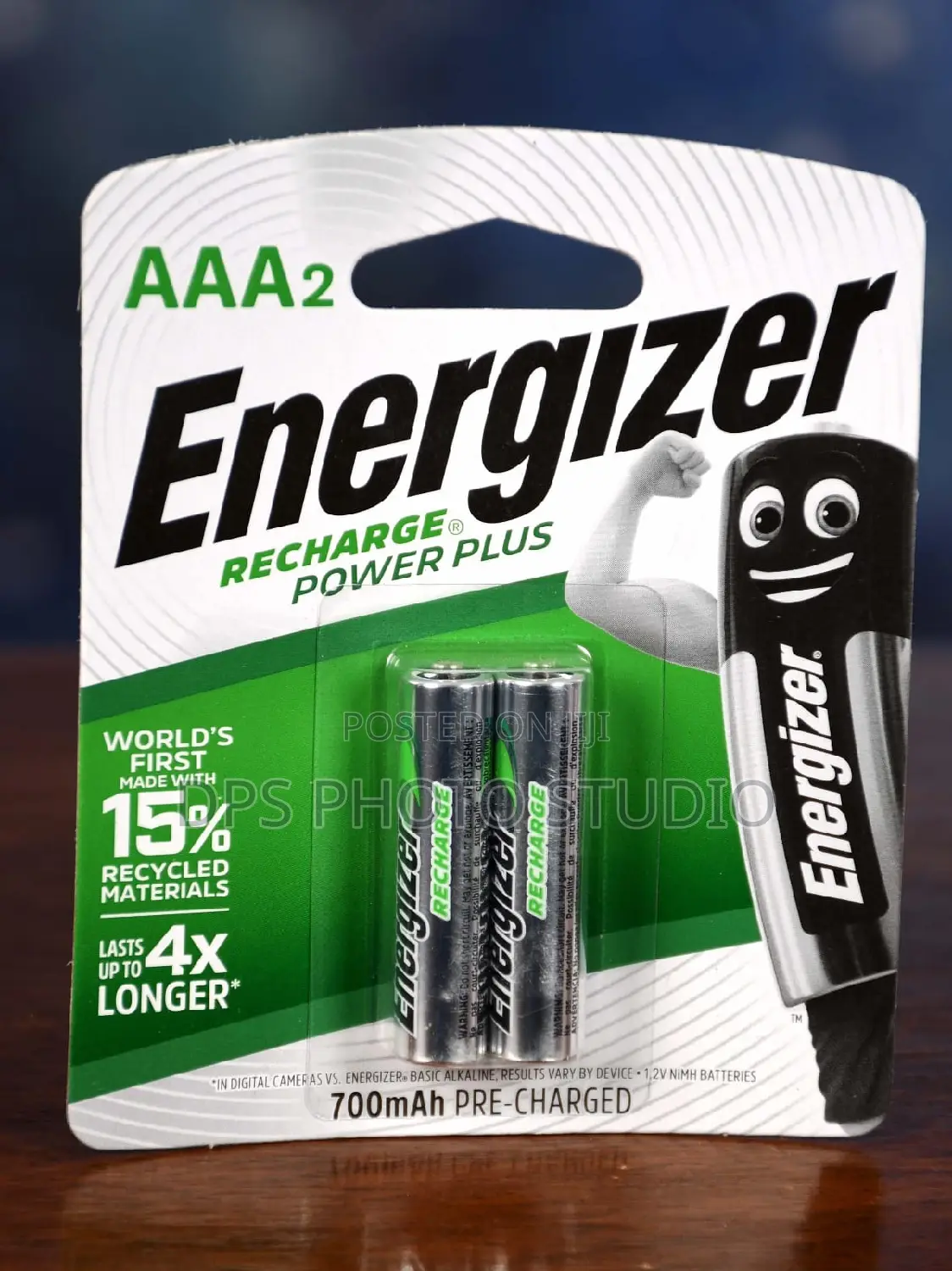 Energizer AAA 2 Pack Rechargeable Power Plus