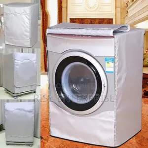 Front Load Washing Machine Cover With a Zipper