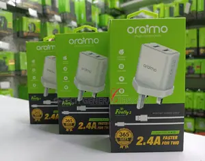 Oraimo Firefly 2 Port Fast Charger 2.4A