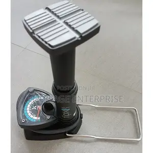 Pump, Pump -High Pressure Foot Pump Black