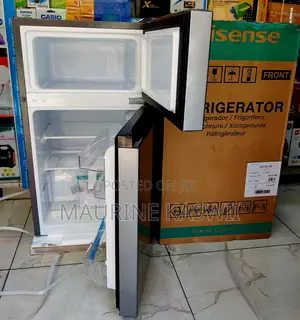 Hisense 91l Double Door Refrigerator